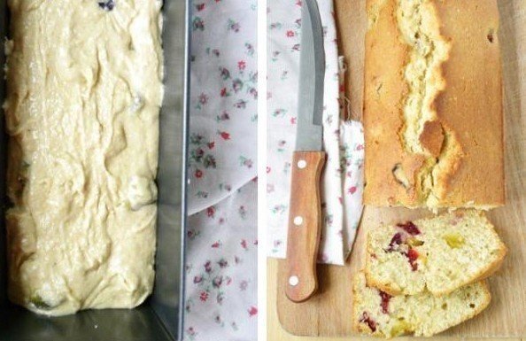 Вівсяний кекс зі сливами