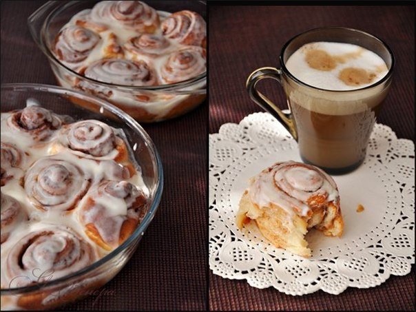 Булочки Синабон (Cinnamon Rolls)
