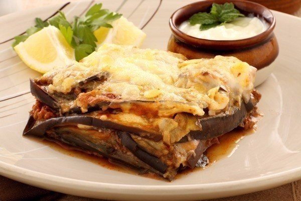 Мусака з баклажанами