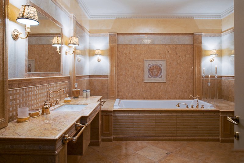 Ванная комната в классическом стиле