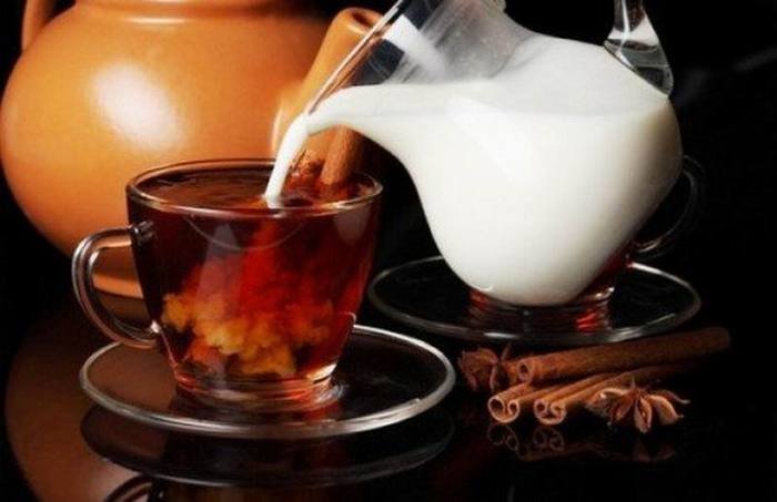 Чай с молоком лучше не смешивать
