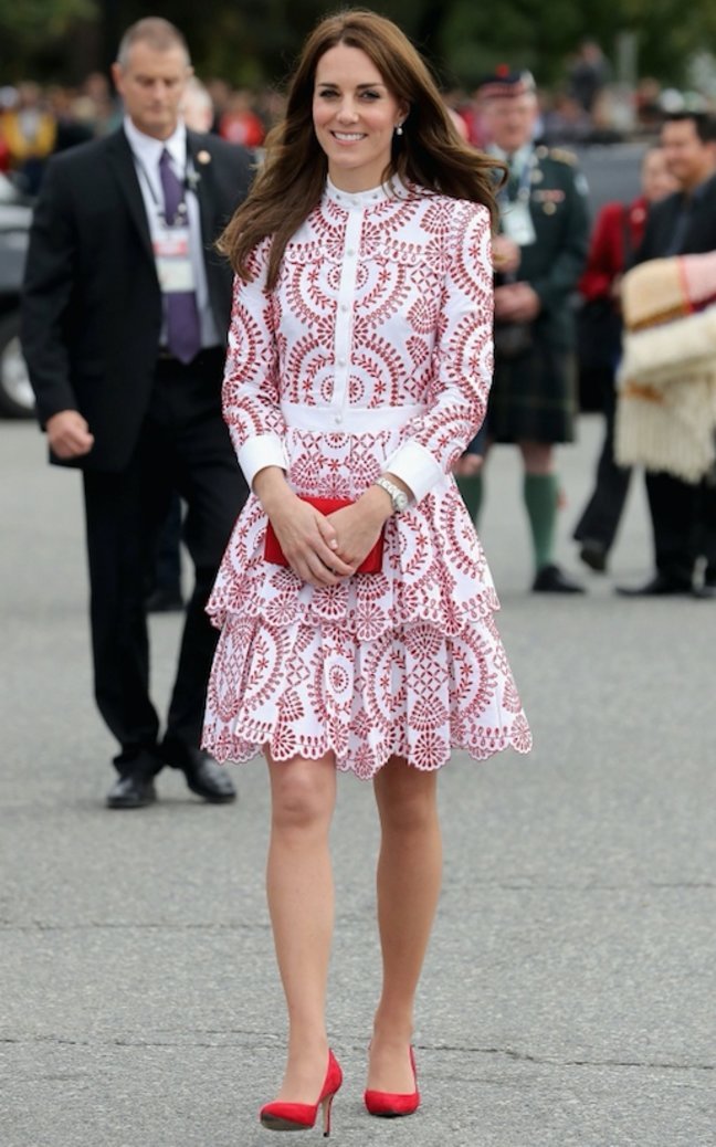 Гардероб Кейт Миддлтон для визита в Канаду оценили в 80 тысяч долларов